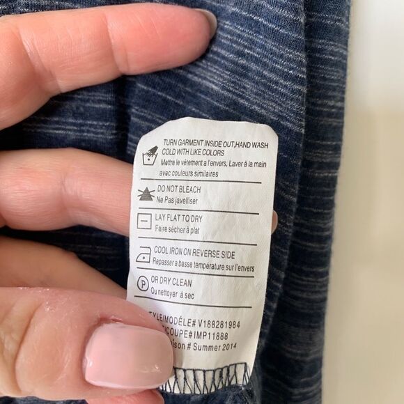 Vince Navy Scoop Neck Tank Top Racerback Small - Picture 6 of 8